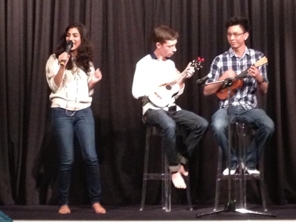 You might play a ukulele for the talent show.