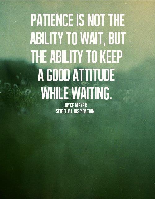 patience